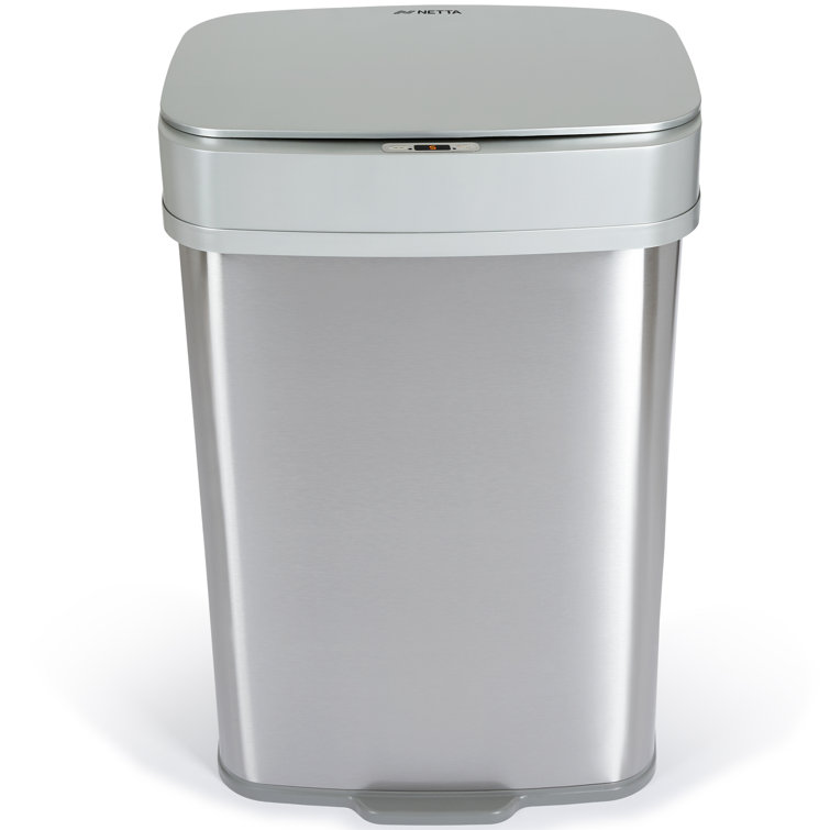 Rebrilliant Carolena Motion Sensor Rubbish Bin Stainless Steel